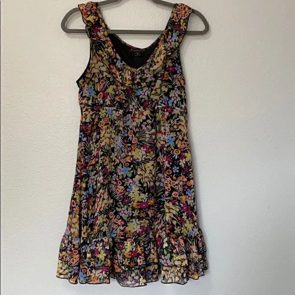 Forever 21 Multi Color Floral Dress - Picture 2 of 6